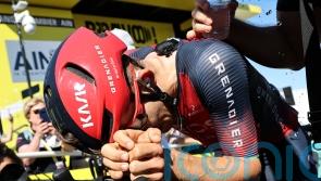 Michal Kwiatkowski storms to Tour de France stage win on Grand Colombier