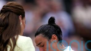 Princess of Wales consoles Wimbledon runner-up Ons Jabeur after her defeat