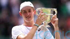 Henry Searle ends 61-year wait for British success in Wimbledon boys’ singles
