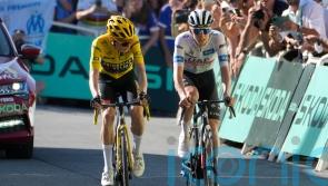 Jonas Vingegaard and Tadej Pogacar separated by 10 seconds going into final week