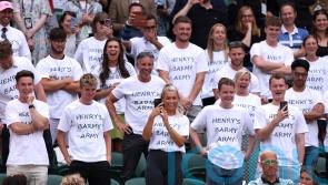 Henry Searle’s Barmy Army among those celebrating teenager’s Wimbledon victory