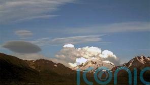 Alaskan volcano’s week-long eruption spews another massive ash cloud