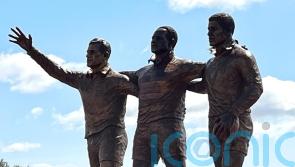 Three Welsh rugby ‘codebreakers’ immortalised by statue in Cardiff Bay