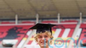 Hitting the bar! Ex-footballer to tackle legal career after degree success