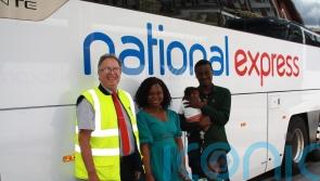 Mother who gave birth on National Express coach says experience was ‘surreal’