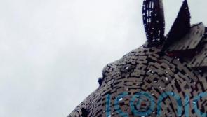 Kelpies reopen as police arrest climate activists who scaled metal giant