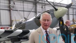 King pays tribute to RAF veterans as he marks Dambusters’ 80th anniversary