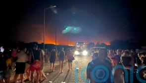 Thousands of Britons rescued from Rhodes as flights continue arriving in UK