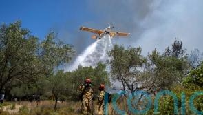 Two dead as Greek firefighting plane crashes after more evacuation orders issued