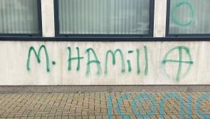 Threatening graffiti with judge’s name appears on court building