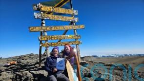 Harpist hails ‘unforgettable experience’ on Kilimanjaro during world record bid