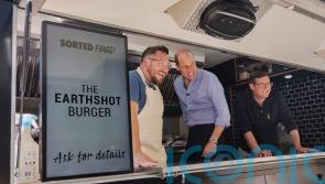 William hands out ‘Earthshot burgers’ and leaves diners speechless