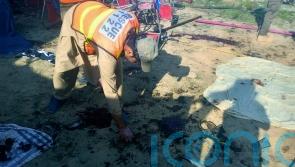 Bomb at Pakistan political rally kills dozens and injures nearly 200