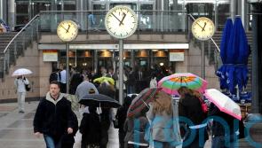 Downpours to give way to dry and warmer weather at end of August