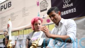 Publican heckles pint-pouring Sunak over alcohol duty hikes during promo visit