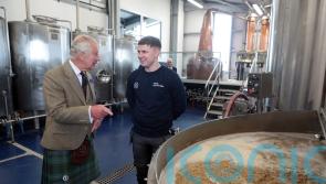 King raises a dram to mark official opening of distillery