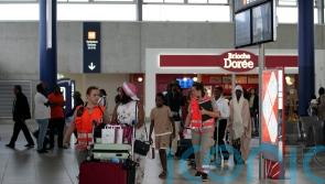 UK nationals arrive in France following evacuation from Niger
