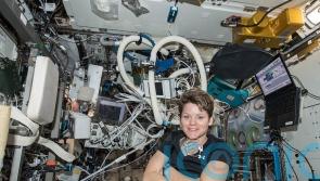 Nasa astronaut receives honorary doctorate from old university