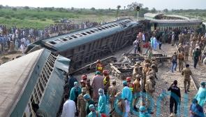 At least 30 killed and 90 injured after train derails in Pakistan