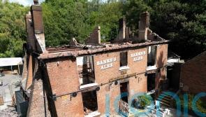 Police reviewing ‘all available evidence’ on cause of fire at historic pub