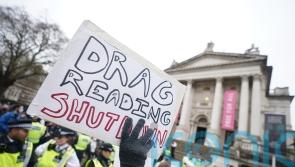 Man ‘aggressive and intimidating’ at protest against drag queen storytime event