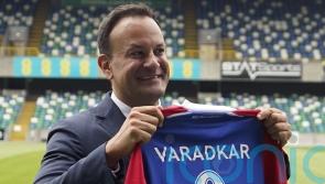 Varadkar given Linfield FC jersey as he aims to ‘reach out to all communities’