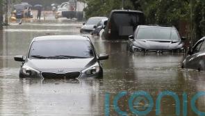 Tropical storm Khanun drenches South Korea as it moves towards Seoul