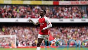 Mikel Arteta says Eddie Nketiah forced his way into Arsenal team in training