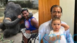 Paraplegic man with polio whose mother tried to cure him by putting him in a hole as a child now flourishing in the UK