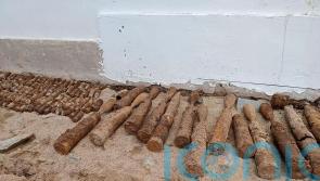 Thousands of pieces of unexploded ordnance found buried at Cambodian school