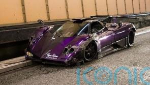 Pagani Zonda once owned by Lewis Hamilton crashed in Wales