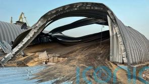 Russia hits Ukrainian grain depots as foreign ship attempts Black Sea corridor