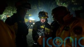 Firefighters battle through the night to halt wildfire in Tenerife