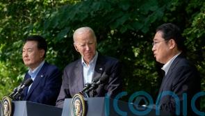 US, Japan and South Korea agree to expand security ties at historic summit