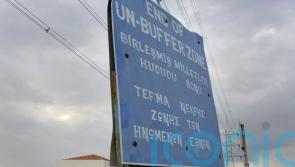 UN peacekeepers trying to halt road work inside Cyprus’ buffer zone attacked