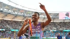 Zharnel Hughes joins British 100m medallists after taking bronze in Budapest