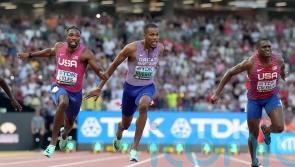 Zharnel Hughes inspired to historic Budapest bronze by Olympic heartbreak