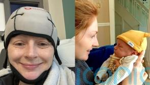 Pregnant mum induced early for double mastectomy after breast cancer diagnosis ‘grateful to be alive’ as son turns one