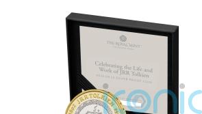 Coin decorated with JRR Tolkien monogram celebrates life and work of author