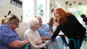 Eurovision winner shows the power of music for nursing home residents