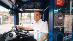 Ukrainian evacuee is first to be employed as bus driver via recruitment scheme
