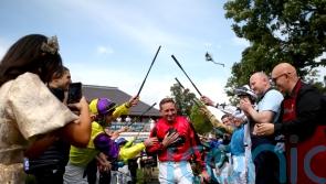 Emotional Hanagan says farewell to the saddle at York