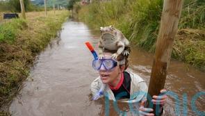 Flippering marvellous: Bog snorkelling fans test endurance at world champs