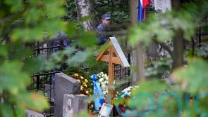 Russian mercenary boss Yevgeny Prigozhin buried in private service