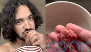 Man who eats raw meat on daily basis including minced beef and chicken after dumping vegan diet says he ‘feels great’