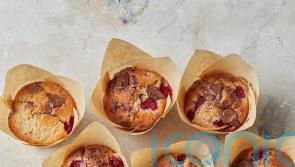 Hermine Dossou’s coconut, raspberry and chocolate muffins