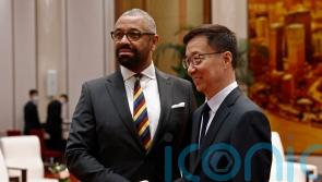 James Cleverly in China for ‘tough conversations’ with counterparts