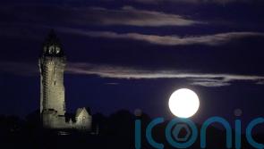 In Pictures: Rare super blue moon delights stargazers