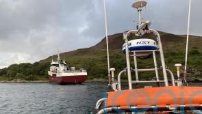 500-tonne ship that ran aground refloated