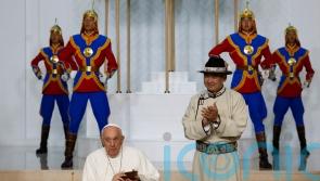 Pope praises Mongolia&rsquo;s religious freedom dating back to Genghis Khan